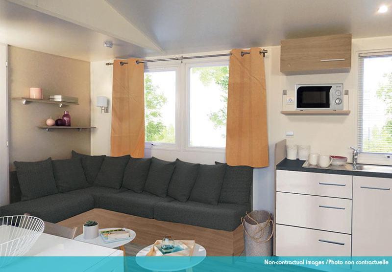 Two-Bedroom Mobile Home "Bien Etre Signature" Air Conditionning